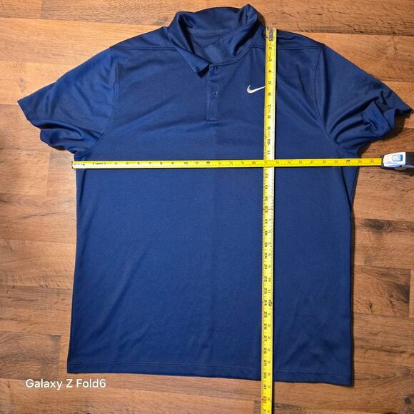 Nike dri fit blue polo shirt size XL - Picture 3 of 5